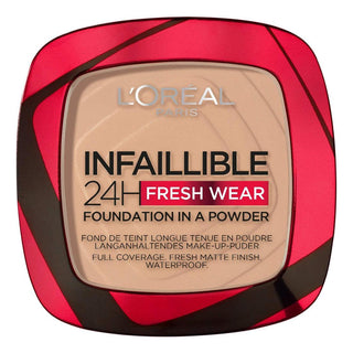 Compact Make Up L'Oreal Make Up Infallible Fresh Wear 24 hours 130 (9 - Dulcy Beauty