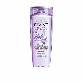 Moisturizing Shampoo L'Oreal Make Up Elvive Hidra Hyaluronic Acid (370 - Dulcy Beauty