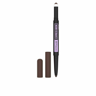 Eyebrow Pencil Maybelline Express Brow Satin Duo 04 Dark Brown - Dulcy Beauty