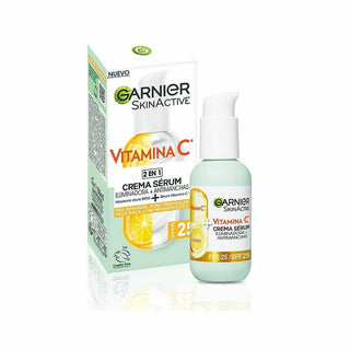 Cream + Serum Garnier Skinactive Vitamina C Spf 25 50 ml - Dulcy Beauty