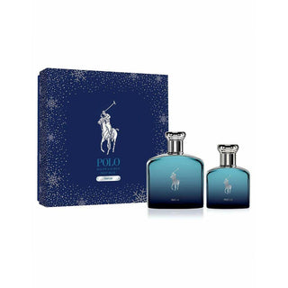 Men's Perfume Set Ralph Lauren Polo Deep Blue (2 pcs) - Dulcy Beauty