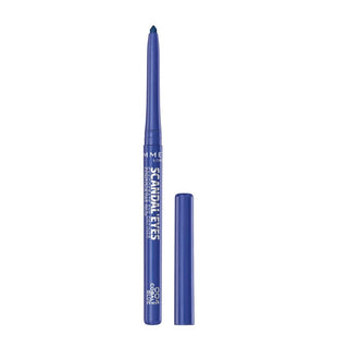 Eye Pencil Rimmel London Scandaleyes Automatic Automatic Blue 0,35 g - Dulcy Beauty