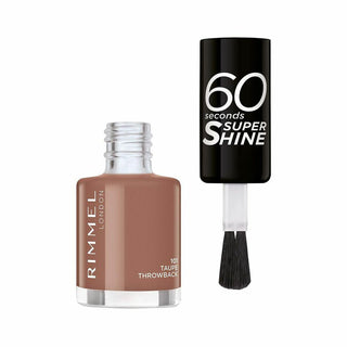 nail polish 60 Seconds Super Shine Rimmel London Nº 101 (8 ml) (8 ml) - Dulcy Beauty