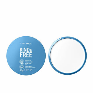 Powder Make-up Base Rimmel London Kind & Free 001-translucent (10 g) - Dulcy Beauty