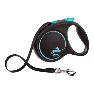 Dog Lead Flexi Black Design 5 M Tamanho azul m