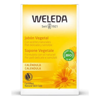 Vegetable Soap Weleda Caléndula 100 g - Dulcy Beauty