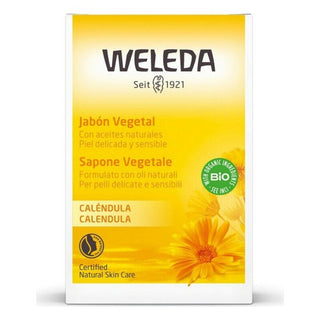 Vegetable Soap Weleda Caléndula 100 g - Dulcy Beauty