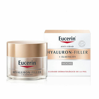 Night Cream Eucerin Hyaluron Filler + Elasticity (50 ml) - Dulcy Beauty