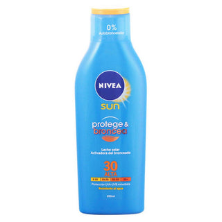 Sun Milk Protege & Broncea Nivea SPF 30 (200 ml) 30 (200 ml) - Dulcy Beauty
