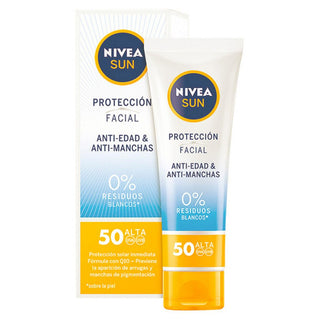 Facial Sun Cream Nivea SPF 50 (50 ml) - Dulcy Beauty