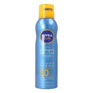 Spray Sun Protector Sun Protege & Refresca Nivea 50 (200 ml) - Dulcy Beauty