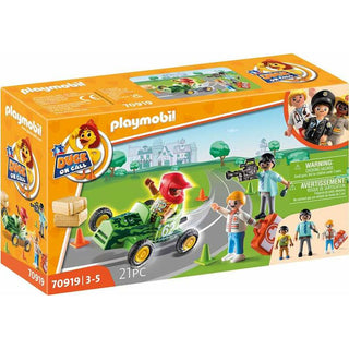 Playet Playmobil Duck on Call Action Ambulance 70919 (21 τεμ)