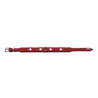 Dog collar Hunter Swiss Red/Black (38-43.5 cm)