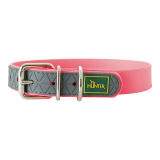 Dog collar Hunter Convenience Pink (28-36 cm)
