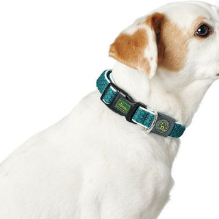 Dog collar Hunter Basic Thread Red 12 (33-50 cm)