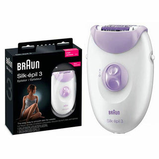 Electric Hair Remover Braun SE 3170 Violet - Dulcy Beauty