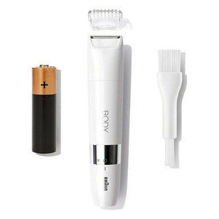 Electric Hair Remover Braun BS1000 White Unisex Soft - Dulcy Beauty