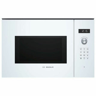 Microwave with Grill BOSCH BEL554MW0 25 L LED 1450W White 25 L 900 W - GURASS APPLIANCES
