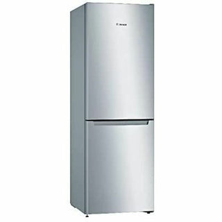 Combined Refrigerator BOSCH KGN33NLEA Multicolour Silver Steel (176 x