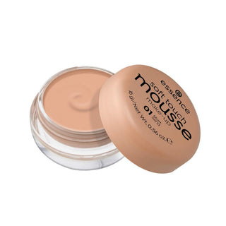 Mousse Make-up Foundation Essence Soft Touch 01-matt sand 16 g - Dulcy Beauty