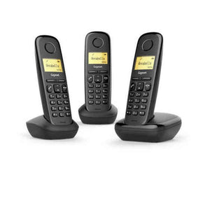 Landline Telephone Gigaset A170 TRIO Black Amber