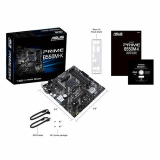 Motherboard Asus PRIME B550M-K mATX AM4 AMD AM4