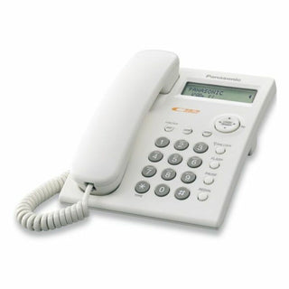 Landline Telephone Panasonic Corded Telephone White - GURASS APPLIANCES
