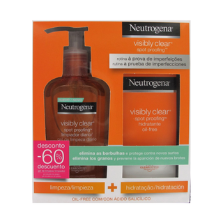 Neutrogena Visibly Clear Daily Wash 200 ml-es szett 2 db