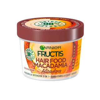 Garnier Fructis Hair Food Macadamia Máscara de suavização 390ml