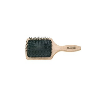 Brosse pneumatique à palette en nylon en bois de bois de chêne