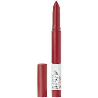 Maybelline Superstay Mat Ink Crayon Crayon Lipstick 45 Hustle w obcasach