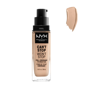 Nyx Can´t Stop Won´t Stop Täysi peittävä meikkivoide Vanilja 30ml
