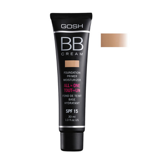 Gosh BB Cream Foundation Primer Creisturizer 03 Warm Beige 30ml