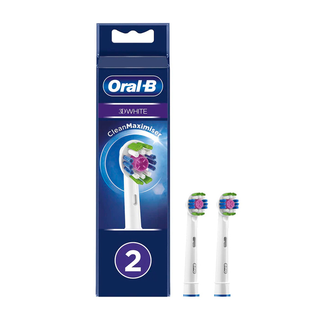 Oral-B 3D valkoiset harjaspäät 2U