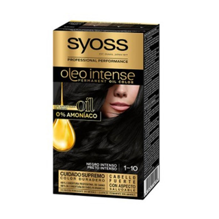 سيوس أوليو صبغة شعر دائمة مكثفة 1-10 أسود عميق