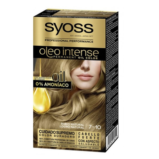 Syoss Oleo Intense tartós hajfesték 7-10 természetes szőke