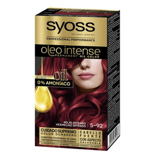 سيوس أوليو صبغة شعر دائمة مكثفة 5-92 أحمر كثيف