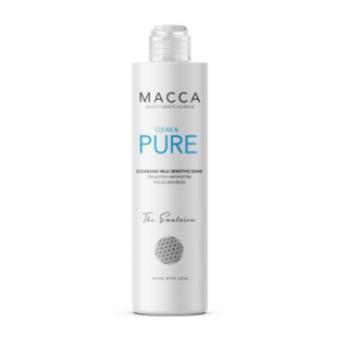 Macca Clean & Pure Reinigingsmelk Gevoelige Huid 200ml