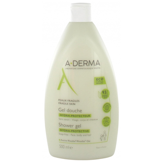 Gel de duș A-Derma Hydra-Protective 500 ml