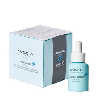 Modelo de Medichy Skin10 Soro de ácido hialurônico 30ml