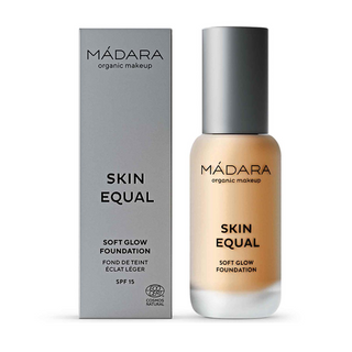 Mádara Madara Skin Base Igual Base Soft Glow SPF15 50 Areia Dourada 30ml