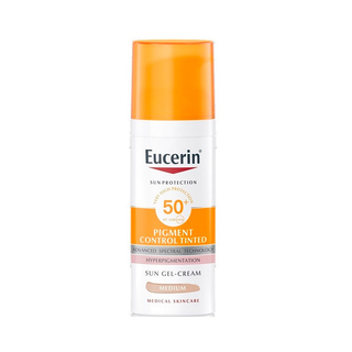 Eucerin Gel Crema Oil Control Color Medio Spf50+ 50ml