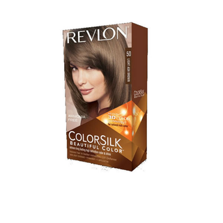 Revlon Colorsilk без аммиака 50 светло-пепельно-коричневый