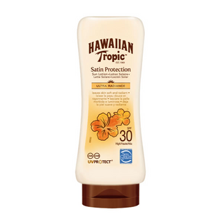 Proteção de cetim havaiana Proteção de cetim ultra -radial Loção SPF30 180ML