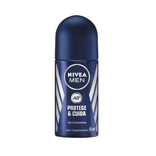 Les hommes Nivea protègent et soient un rouleau déodorant sur 50 ml