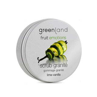 Body Exfoliator Greenland Fruit Emotions Lime Vanilla (200 ml) - Dulcy Beauty