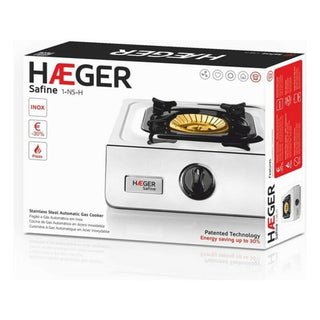 gas stove Haeger Safine Silver Bronze (90 mm)