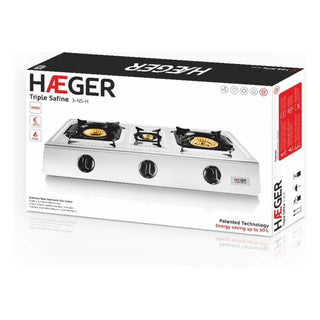 gas stove Haeger Triple Safine (110 mm / 90 mm / 40 mm)