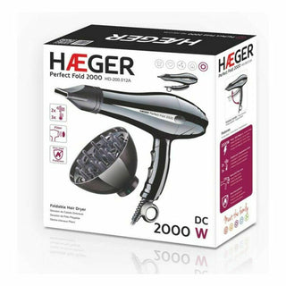 Hairdryer Haeger 2000W - Dulcy Beauty