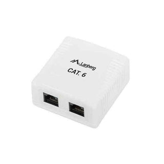 Categoria 6 Connettore UTP RJ45 Lanberg OU6-0002-W White